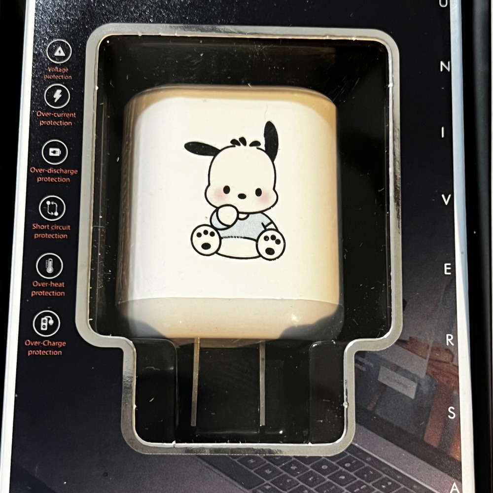 iCharger 5pc Anime Wall Charger Set Deku Kakashi Cinnamoroll Pochacco Multi - Picture 5 of 7